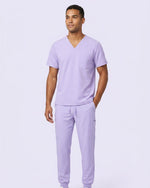 Men's 6-Pocket Jogger Scrub Pant Lavender - Scrubloop