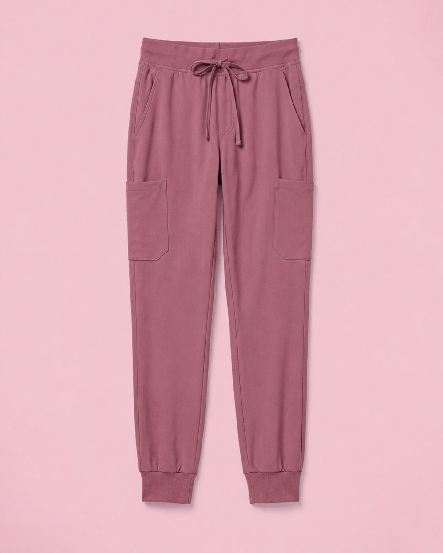Men's 6-Pocket Jogger Scrub Pant Mauve - Scrubloop