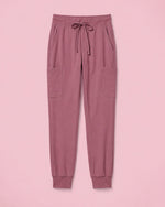 Men's 6-Pocket Jogger Scrub Pant Mauve - Scrubloop