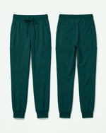 Men's 6-Pocket Jogger Scrub Pant Midnight Green - Scrubloop