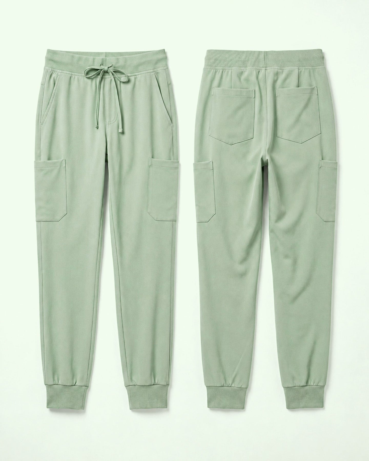 Men's 6-Pocket Jogger Scrub Pant Mint - Scrubloop