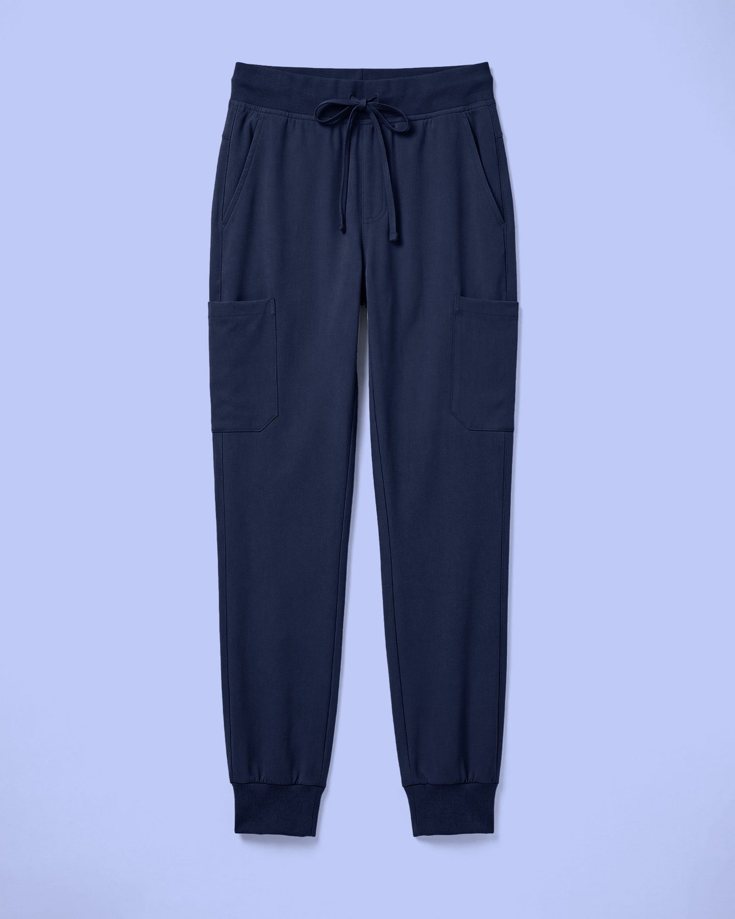 Men's 6-Pocket Jogger Scrub Pant Navy - Scrubloop
