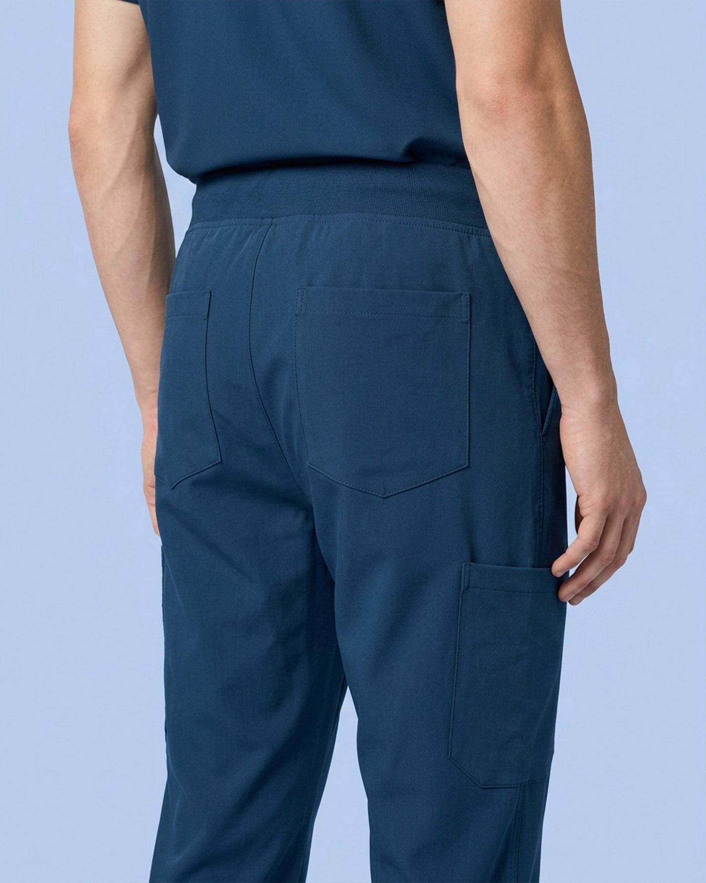 Men's 6-Pocket Jogger Scrub Pant Ocean - Scrubloop
