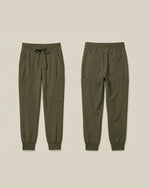 Men's 6-Pocket Jogger Scrub Pant Olive - Scrubloop
