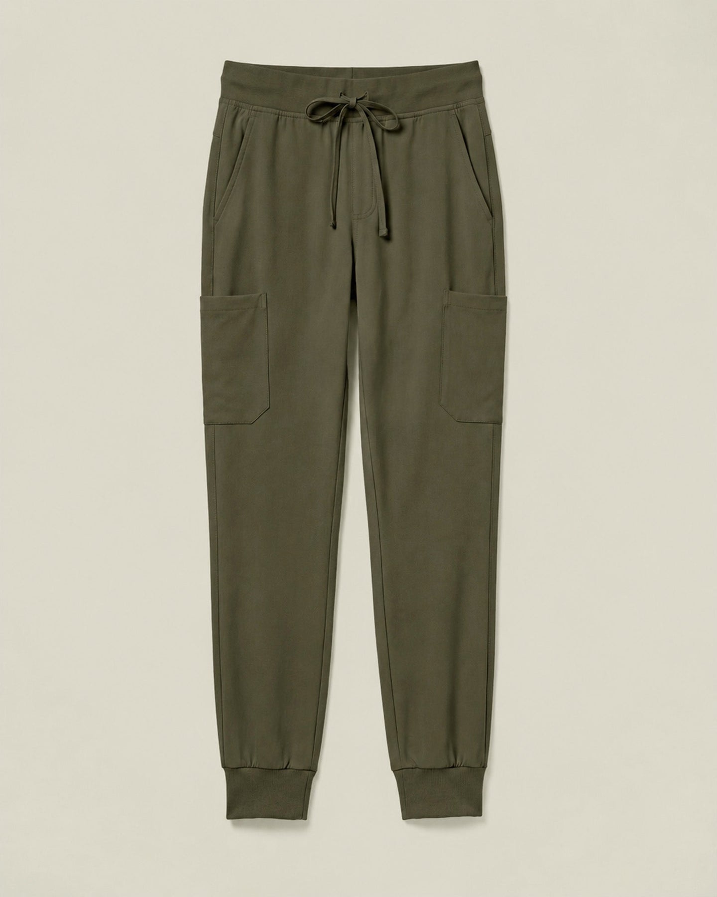 Men's 6-Pocket Jogger Scrub Pant Olive - Scrubloop
