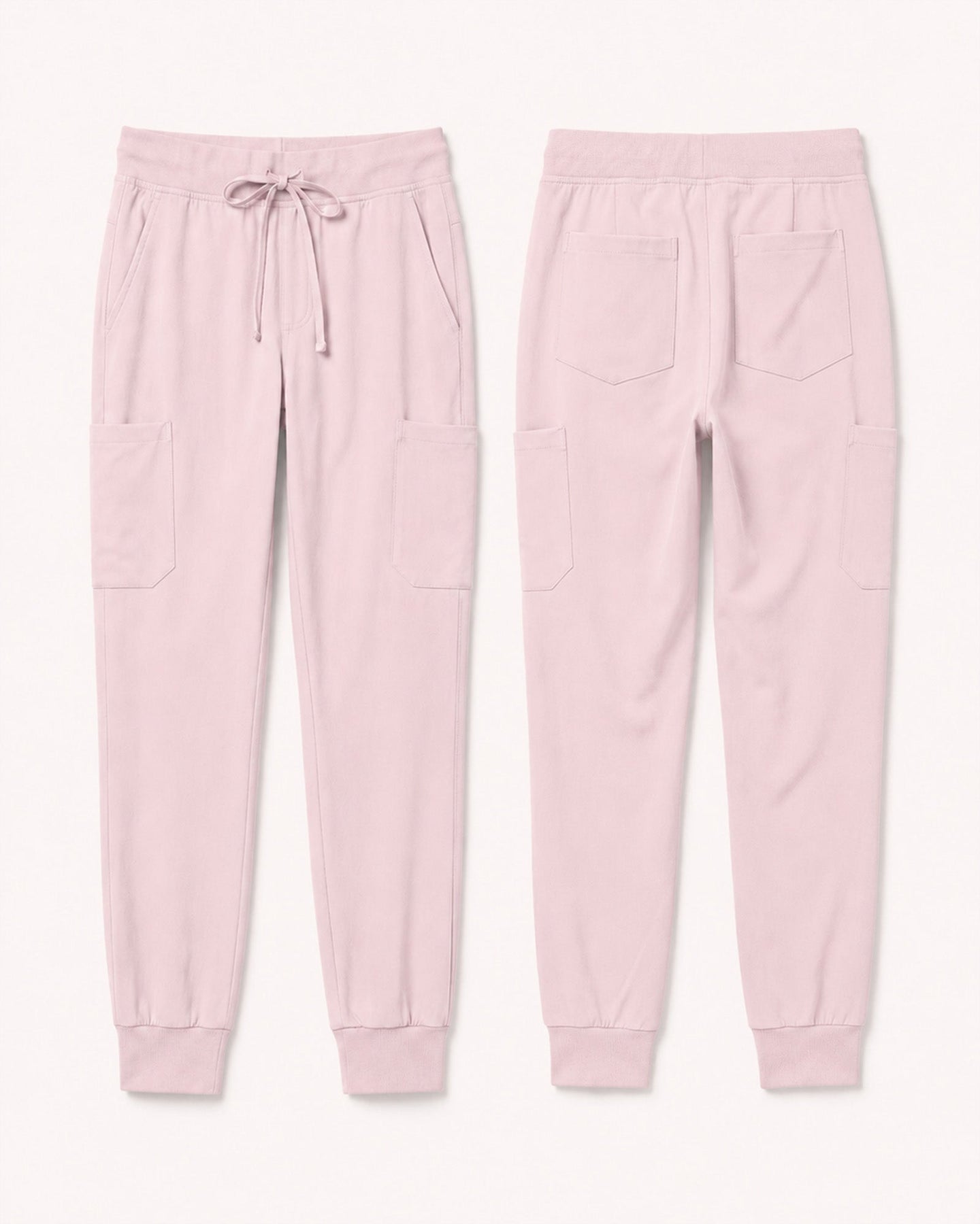 Men's 6-Pocket Jogger Scrub Pant Rose Quartz - Scrubloop