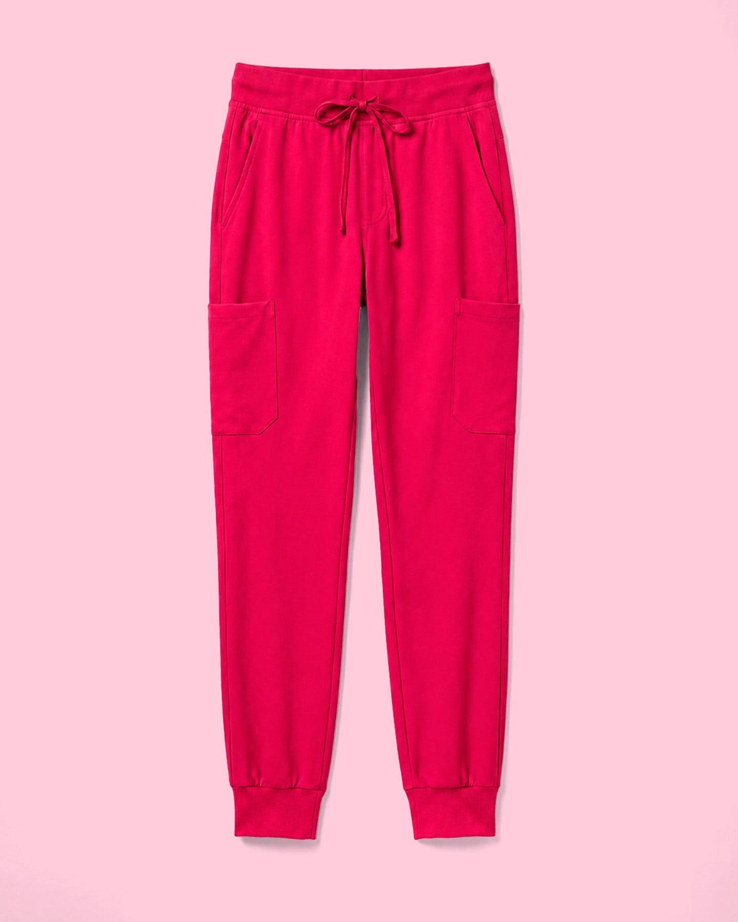 Men's 6-Pocket Jogger Scrub Pant Sangria - Scrubloop