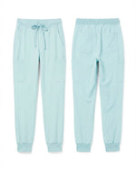 Men's 6-Pocket Jogger Scrub Pant Sky Blue - Scrubloop