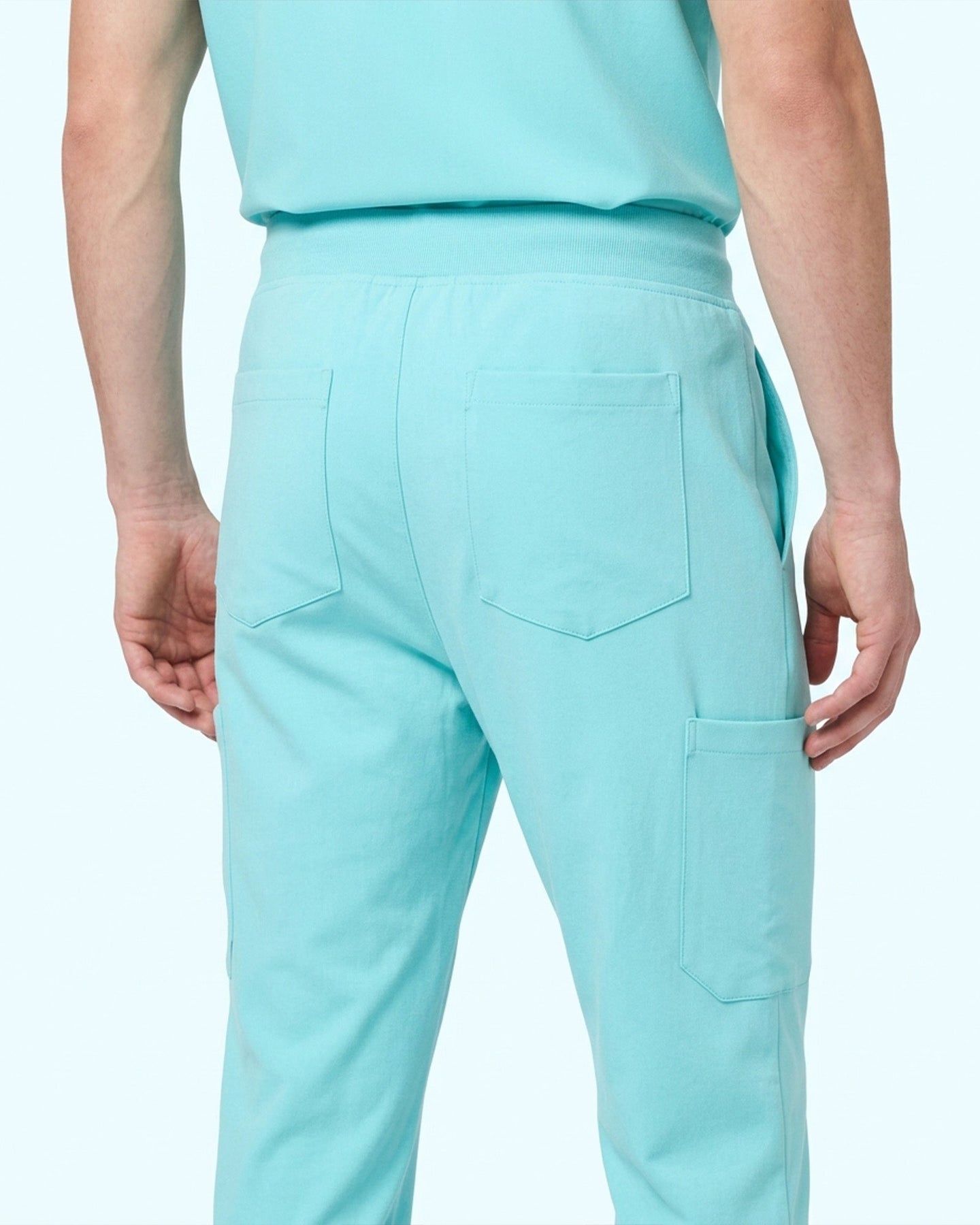 Men's 6-Pocket Jogger Scrub Pant Surf - Scrubloop