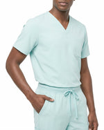 Men's One-Pocket V-neck Scrub Top - Scrubloop