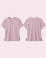 Men's One-Pocket V-neck Scrub Top Blossom - Scrubloop