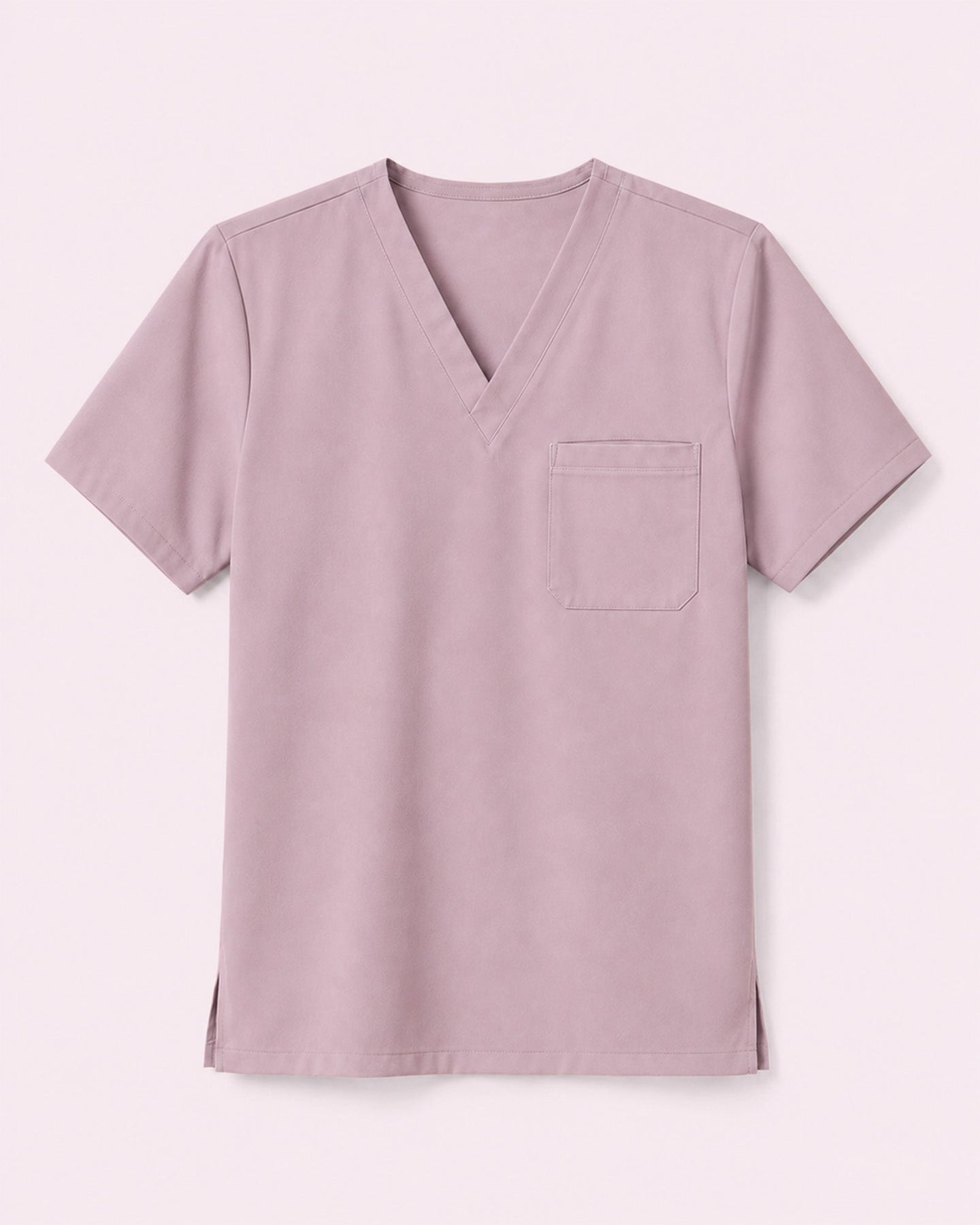 Men's One-Pocket V-neck Scrub Top Blossom - Scrubloop