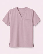 Men's One-Pocket V-neck Scrub Top Blossom - Scrubloop