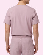 Men's One-Pocket V-neck Scrub Top Blossom - Scrubloop