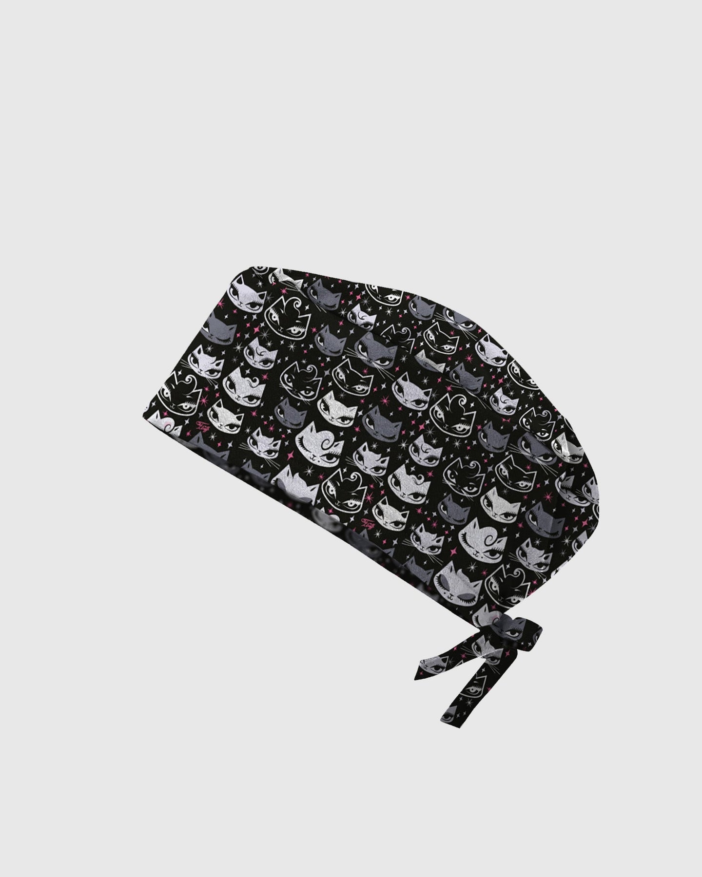 Midnight Cats Scrub Cap - Scrubloop