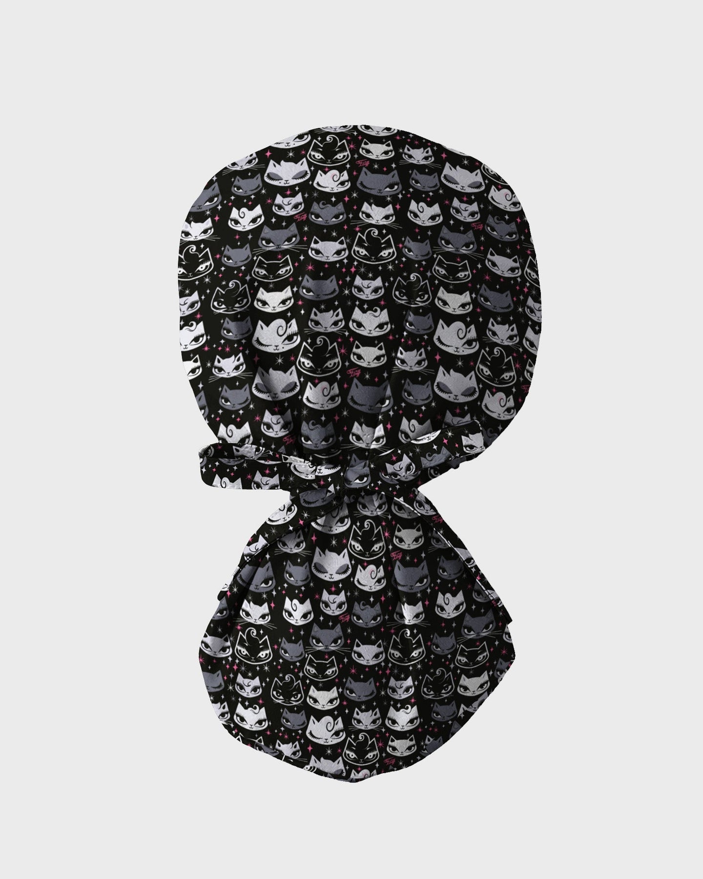 Midnight Cats Scrub Cap - Scrubloop