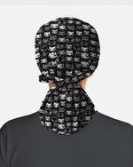 Midnight Cats Scrub Cap - Scrubloop