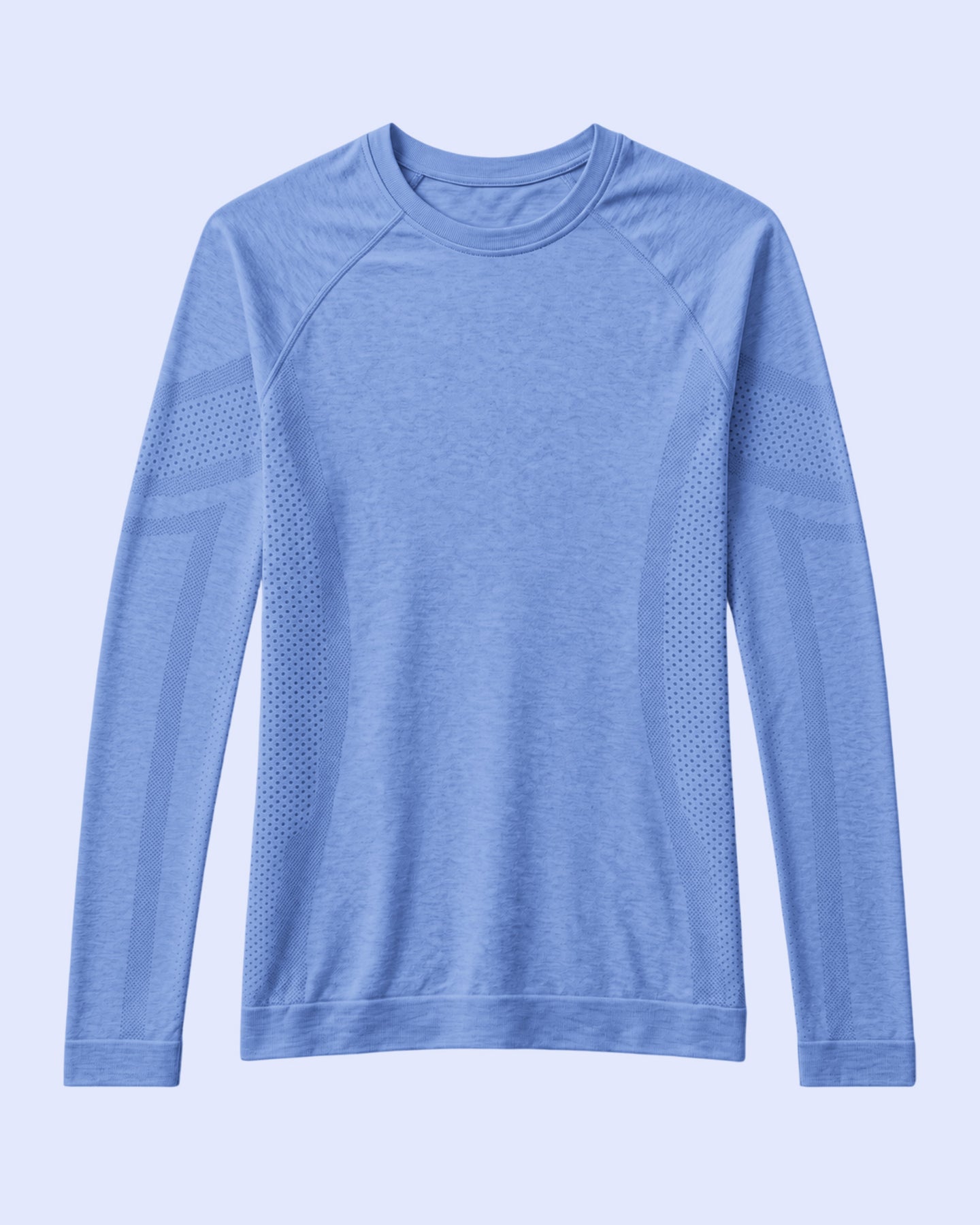 Women's Seamless Long-sleeve Underscrub in Ceil Blue