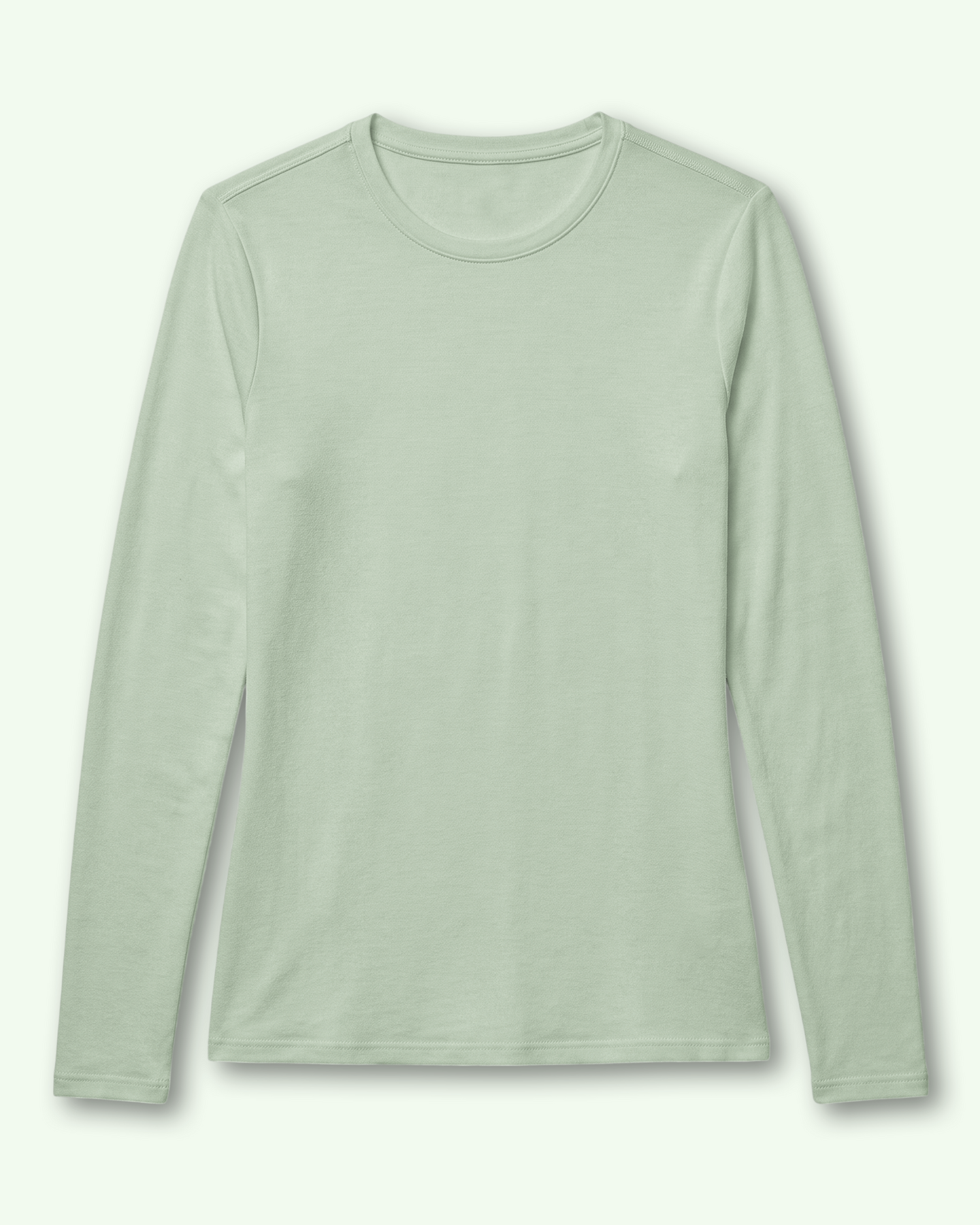 Women's Supersoft Long-Sleeve Underscrub Mint