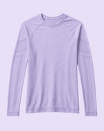 Women's Seamless Long-sleeve Underscrub Lavender