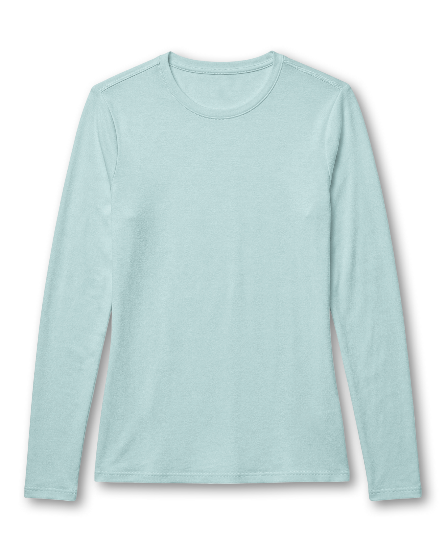 Women's Supersoft Long-Sleeve Underscrub Sky Blue