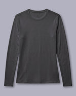 Women's Supersoft Long-Sleeve Underscrub Pewter