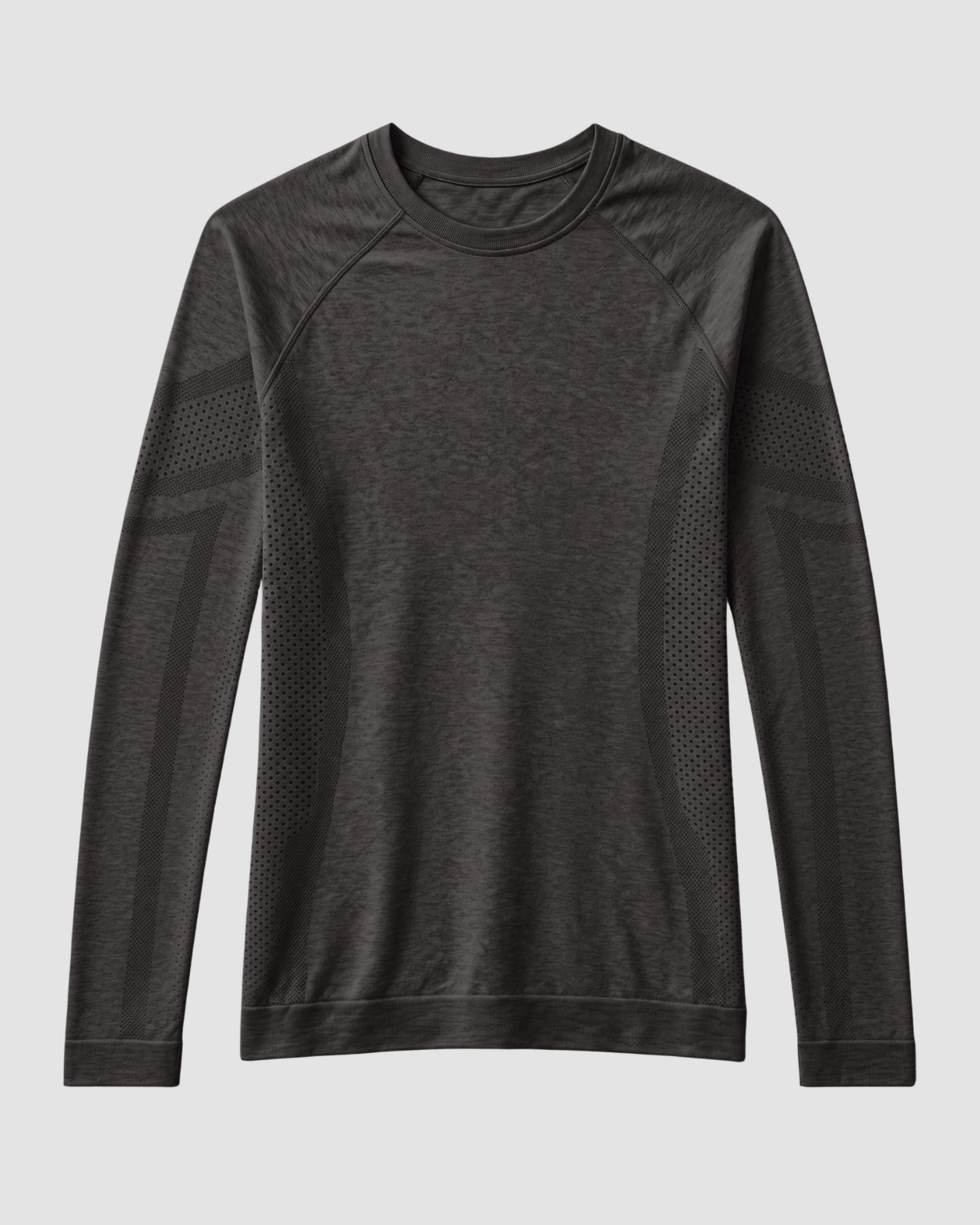 Women's Seamless Long-sleeve Underscrub Charcoal