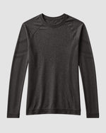 Women's Seamless Long-sleeve Underscrub Charcoal