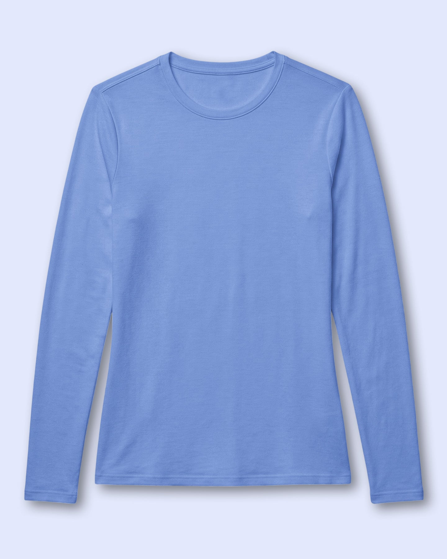 Women's Supersoft Long-Sleeve Underscrub Ceil Blue