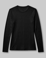 Women's Supersoft Long-Sleeve Underscrub Black