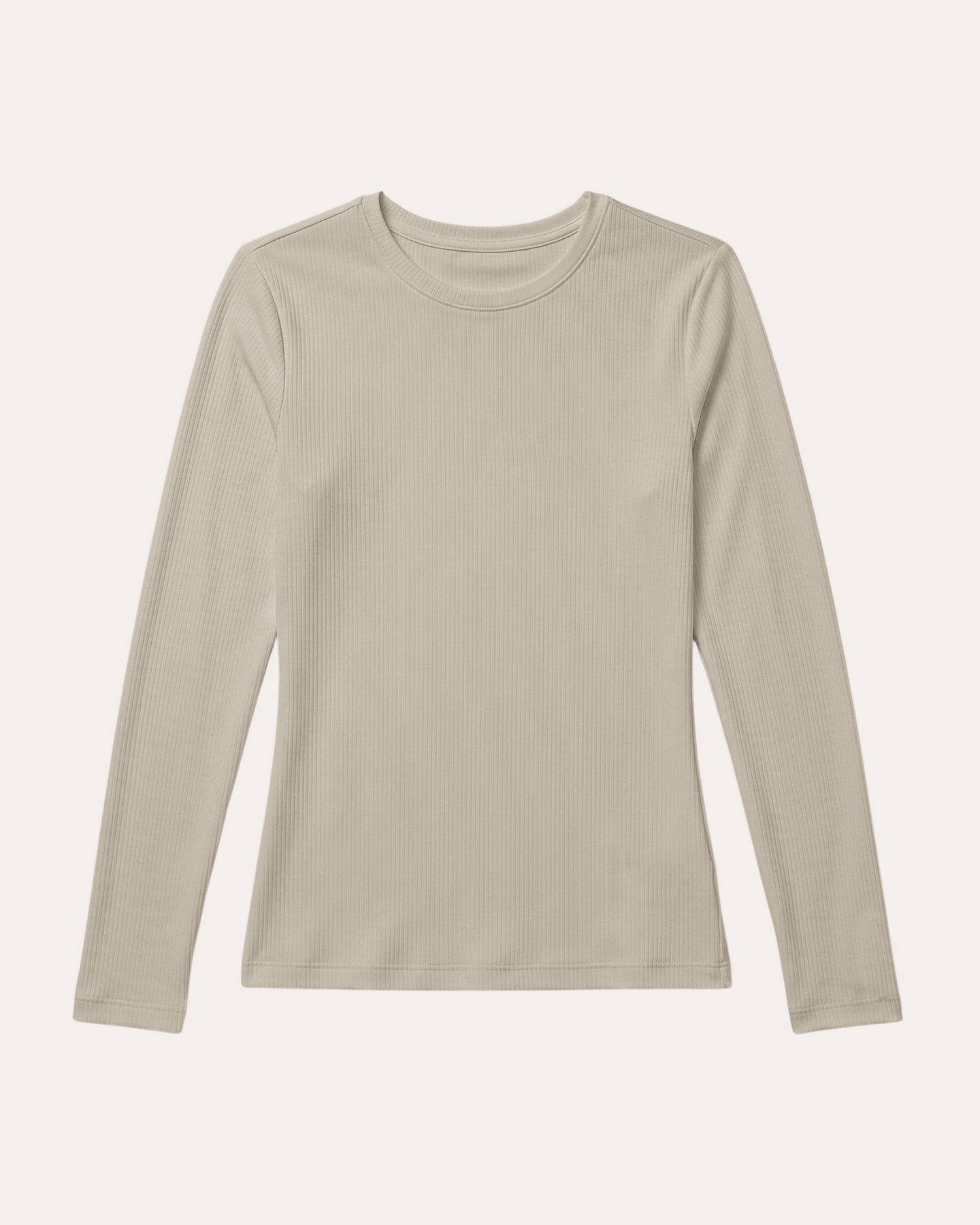 Women's Ribbed Long-Sleeve Underscrub Birch