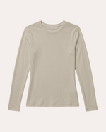 Women's Ribbed Long-Sleeve Underscrub Birch