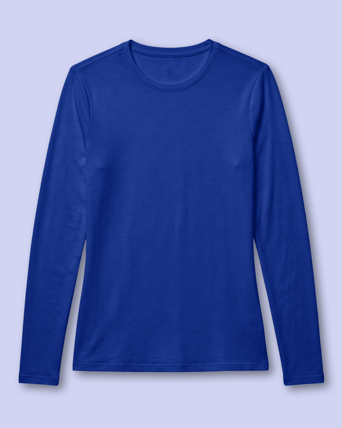 Women's Supersoft Long-Sleeve Underscrub Galaxy Blue