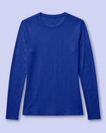 Women's Supersoft Long-Sleeve Underscrub Galaxy Blue