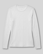 Women's Supersoft Long-Sleeve Underscrub White