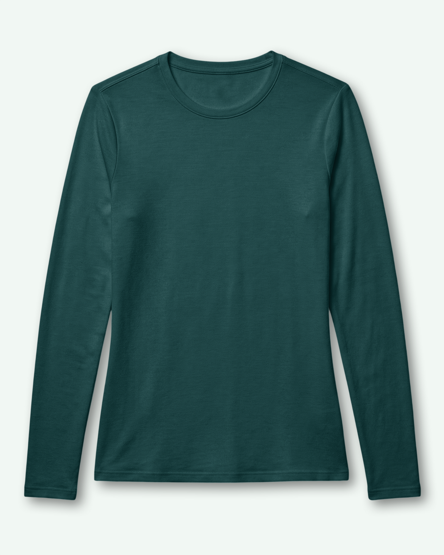 Women's Supersoft Long-Sleeve Underscrub Midnight Green