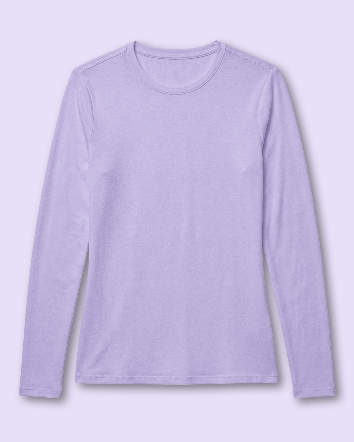 Women's Supersoft Long-Sleeve Underscrub Lavender