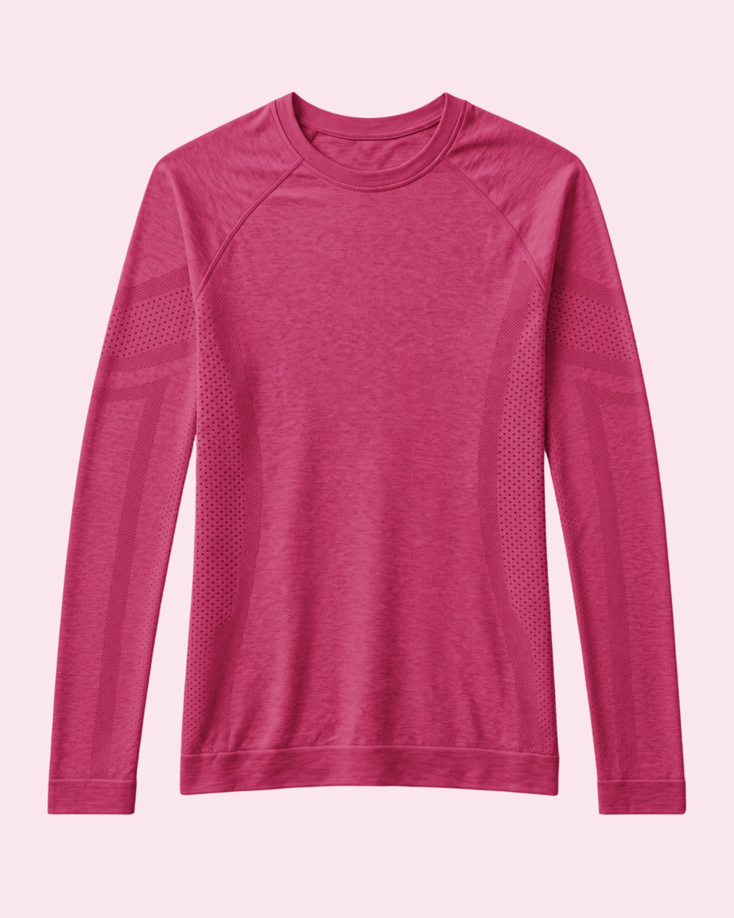Women's Seamless Long-sleeve Underscrub Wild Berry