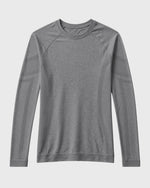Women's Seamless Long-sleeve Underscrub Heather Gray