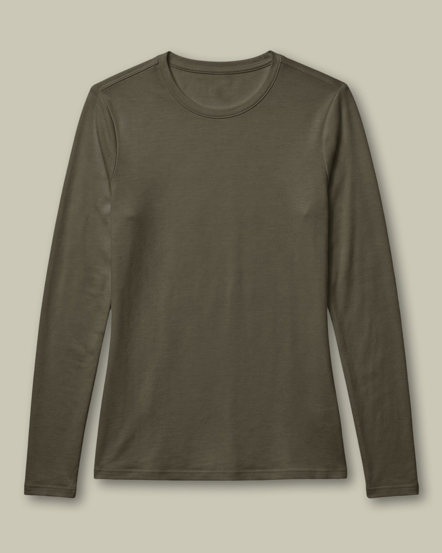 Women's Supersoft Long-Sleeve Underscrub Olive