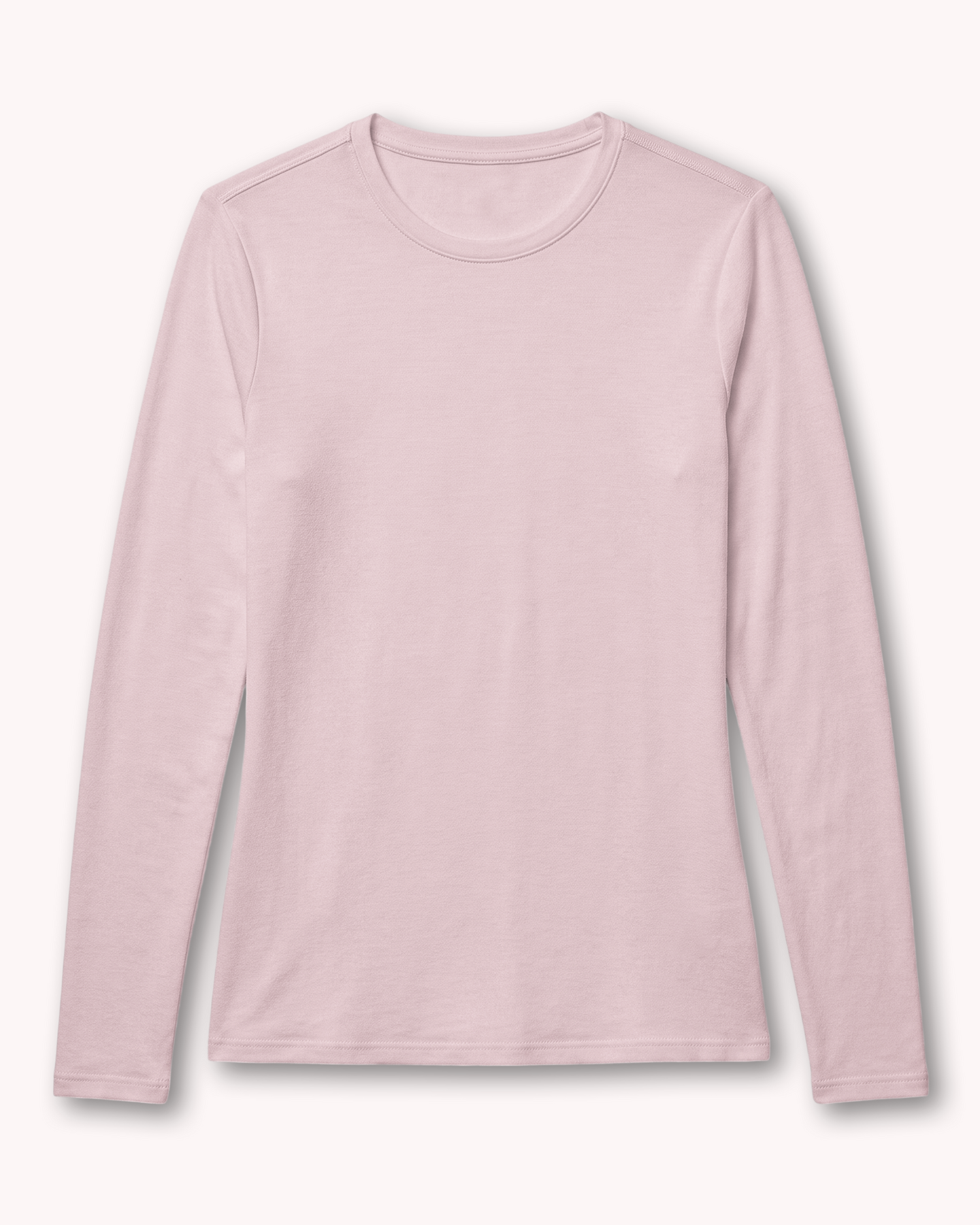 Women's Supersoft Long-Sleeve Underscrub Rose Quartz