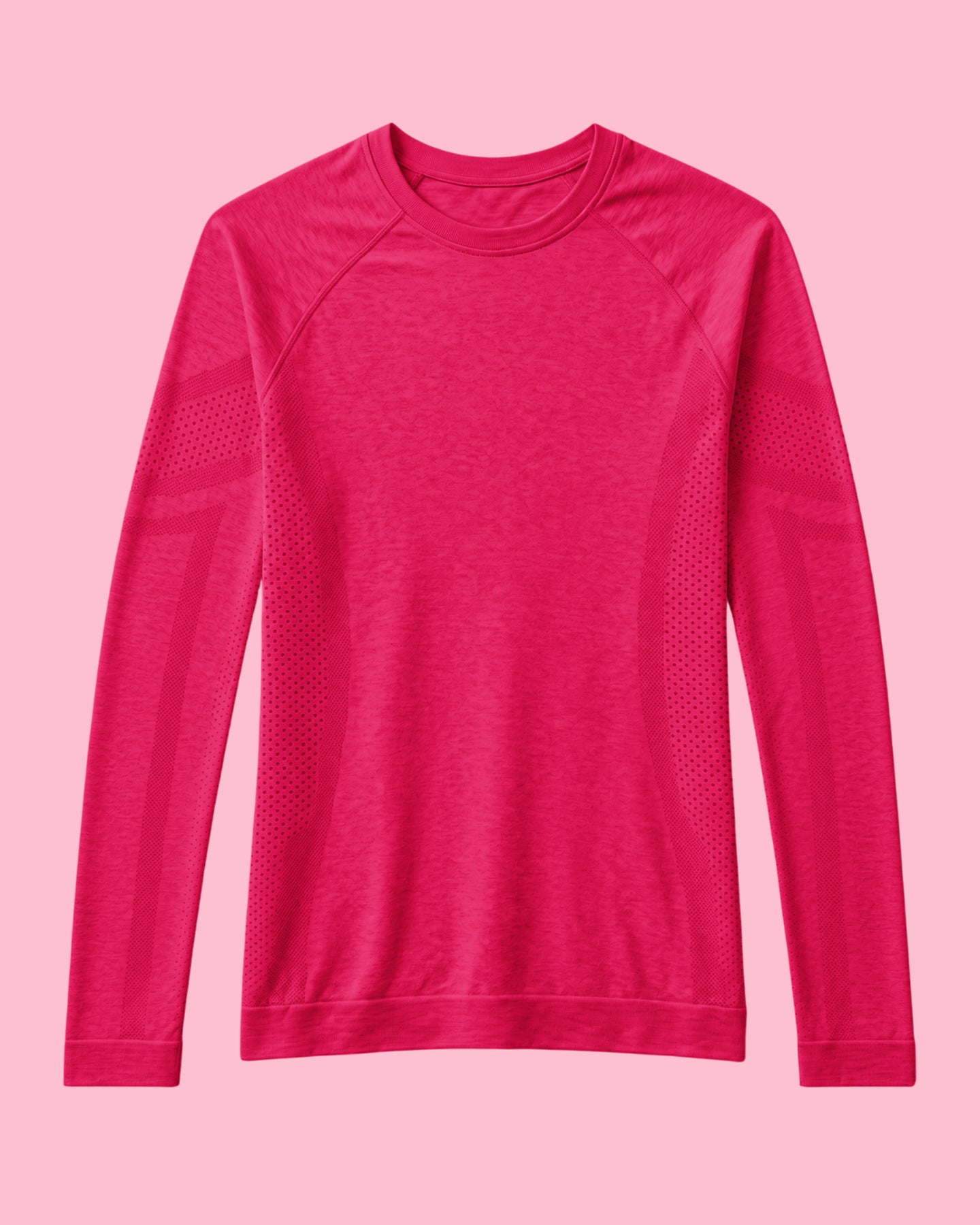 Women's Seamless Long-sleeve Underscrub Sangria