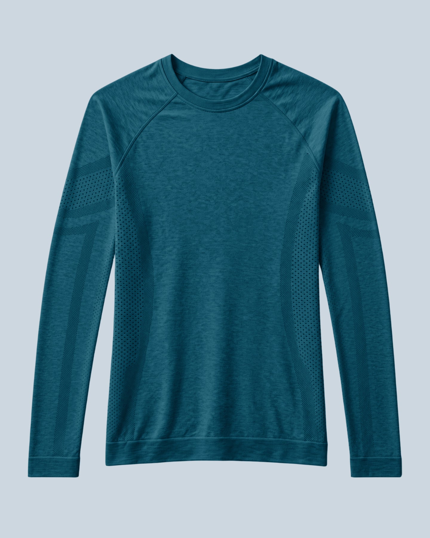 Women's Seamless Long-sleeve Underscrub Caribbean Blue