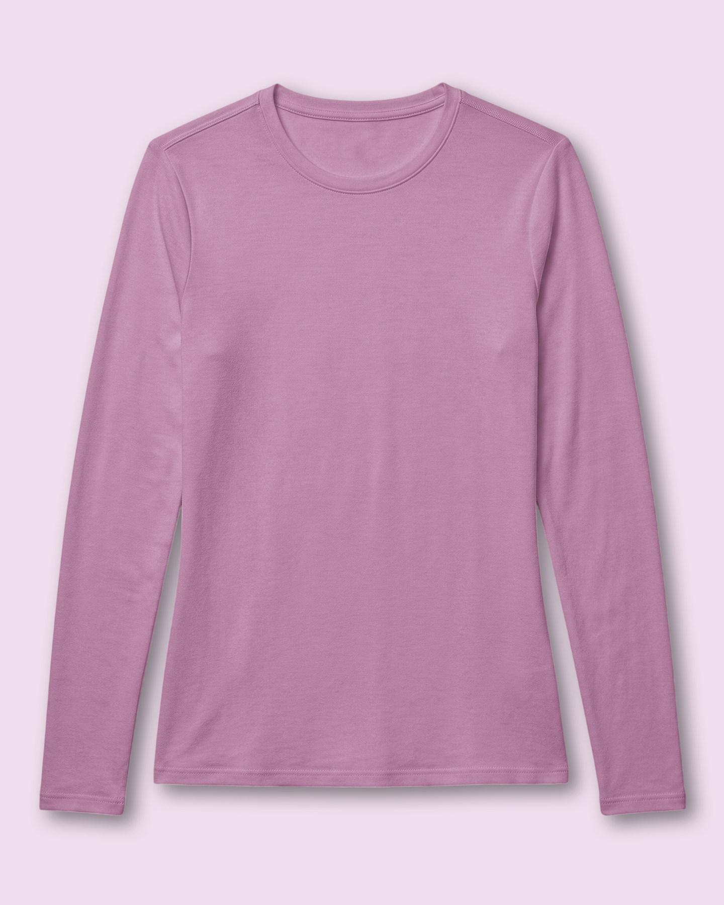 Women's Supersoft Long-Sleeve Underscrub Lilac