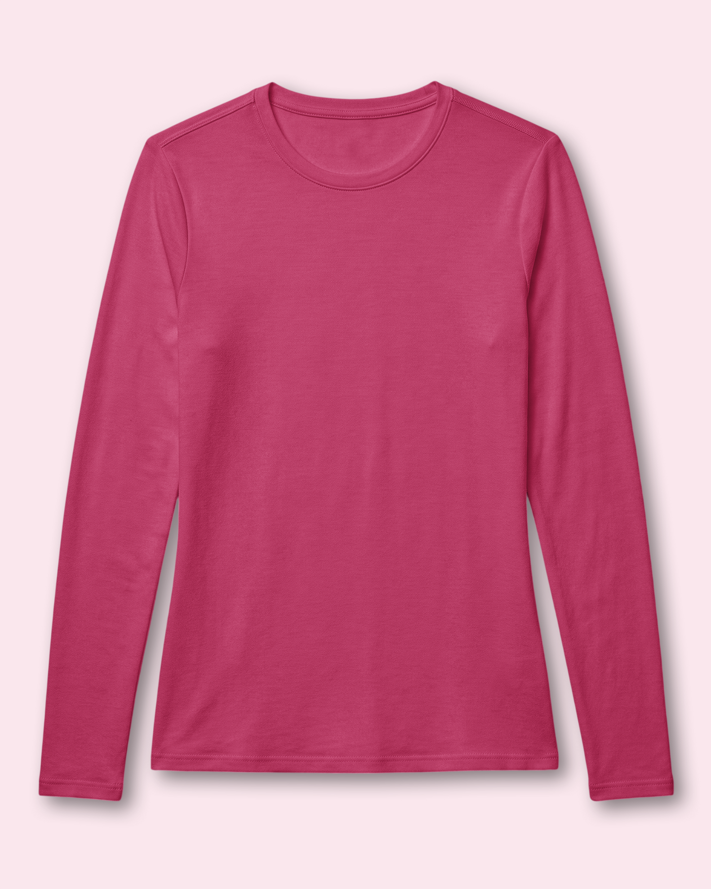 Women's Supersoft Long-Sleeve Underscrub Wild Berry