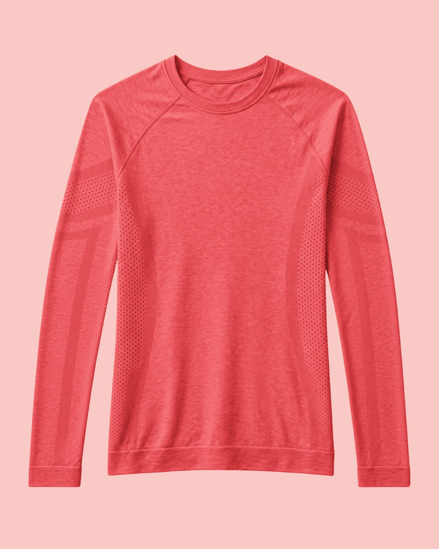 Women's Seamless Long-sleeve Underscrub Coral