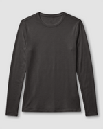 Women's Supersoft Long-Sleeve Underscrub Charcoal