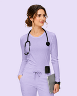 Women's Supersoft Long-Sleeve Underscrub Lavender