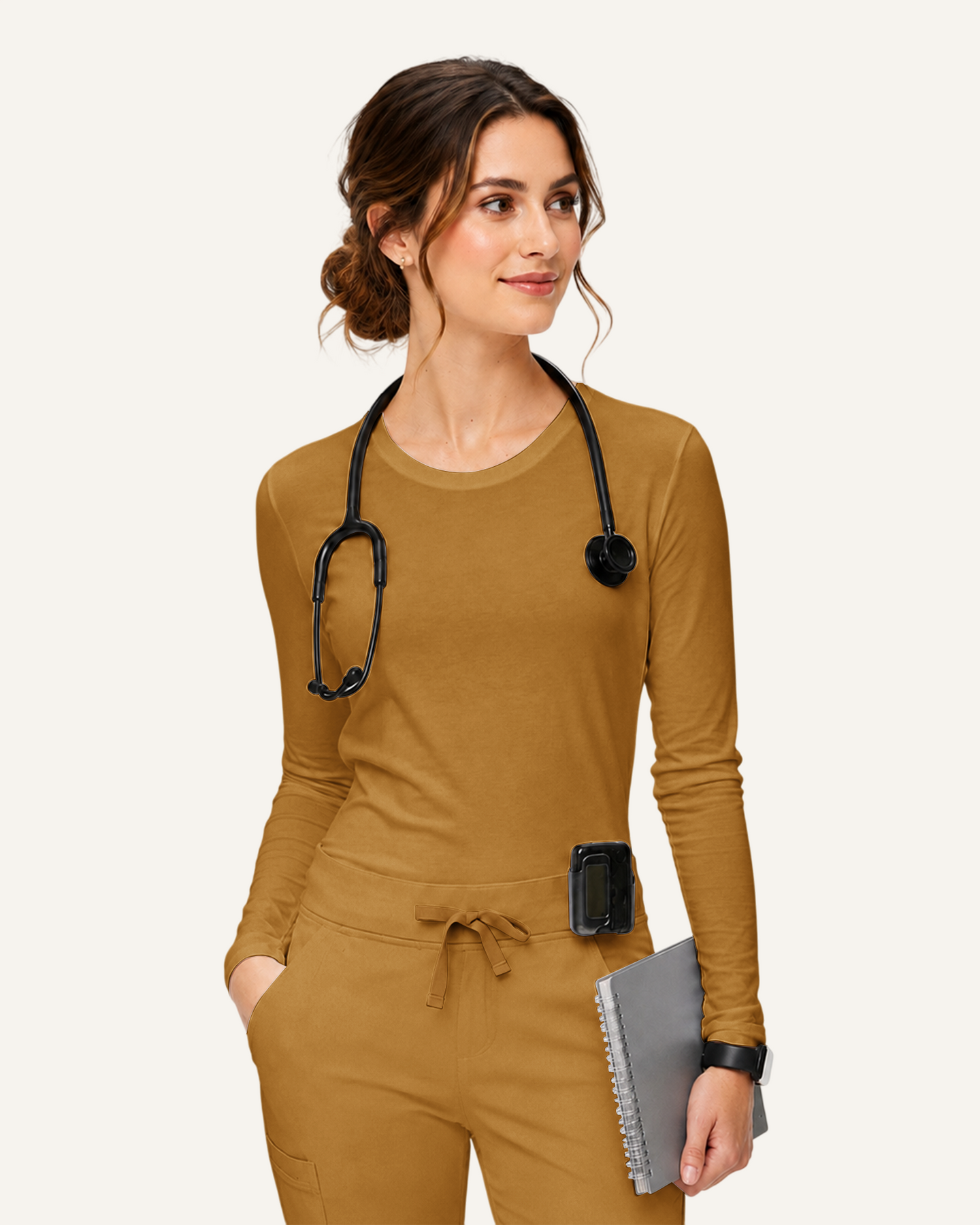 Women's Supersoft Long-Sleeve Underscrub Cider
