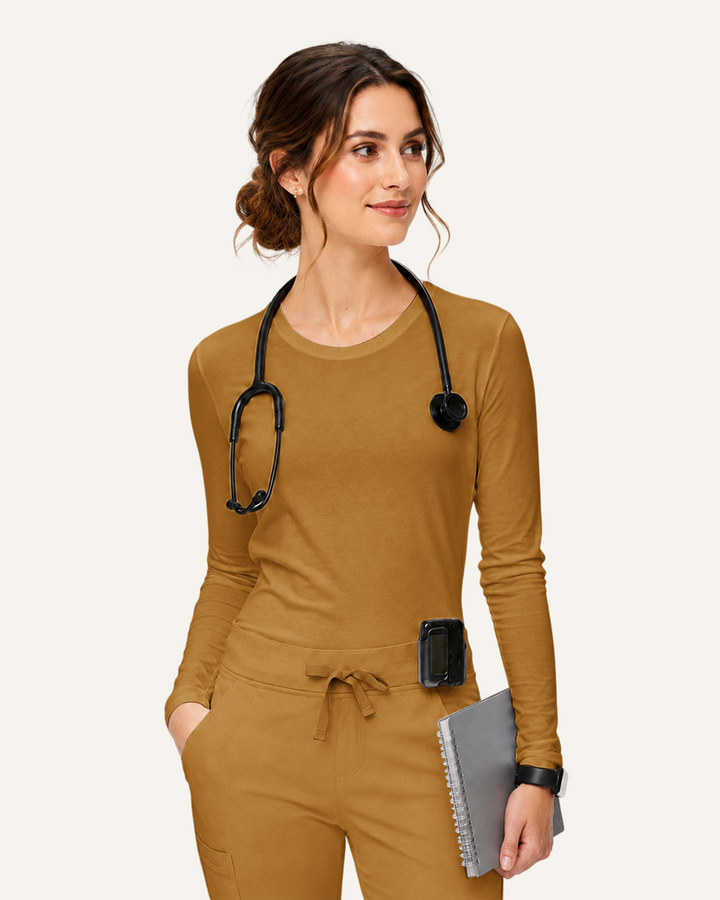 Women's Supersoft Long-Sleeve Underscrub Cider